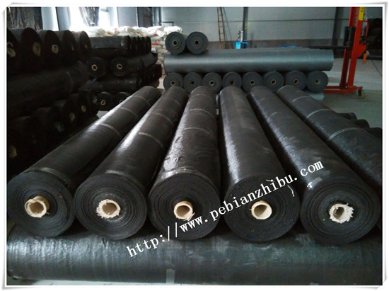 Insulation is special PE black woven cloth